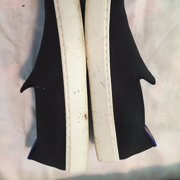 Rothy's Womens Size 7.5 Black Slip on Comfort Shoe Washable - Picture 12 of 12